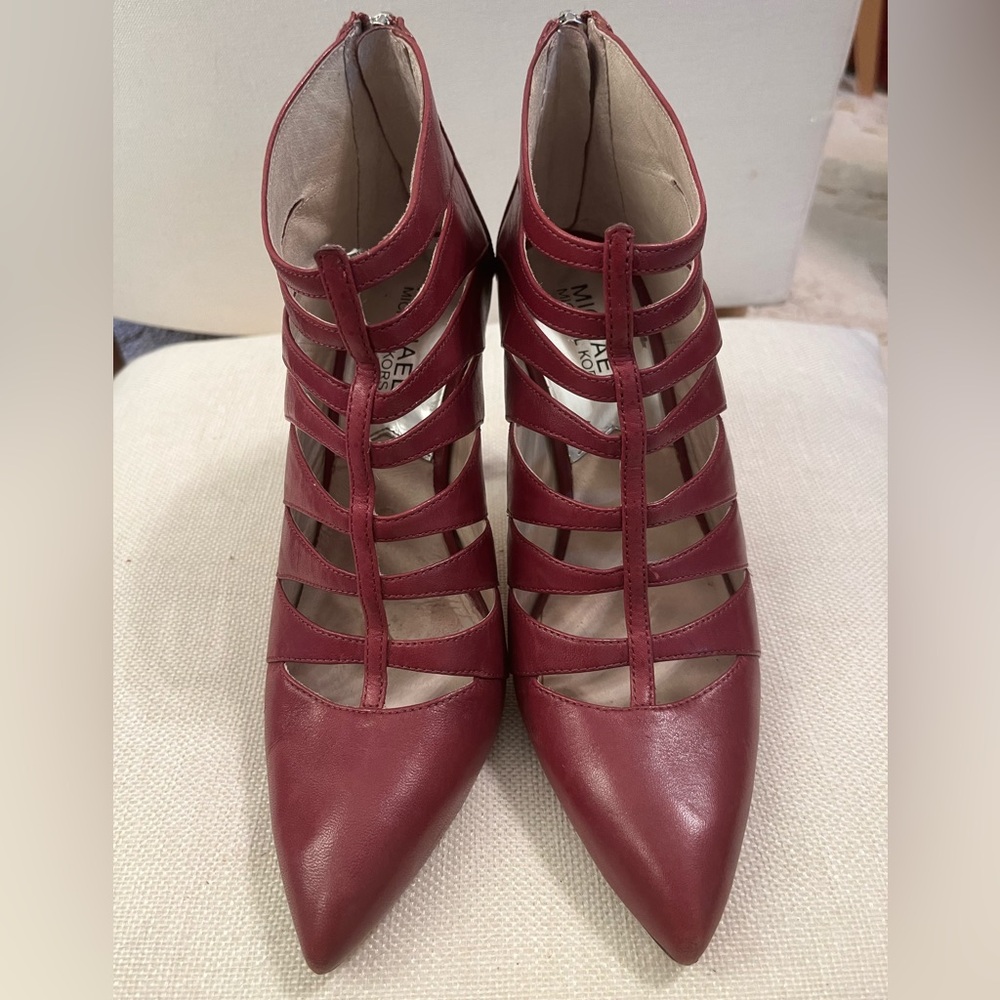 Michael Kors Burgundy Heels